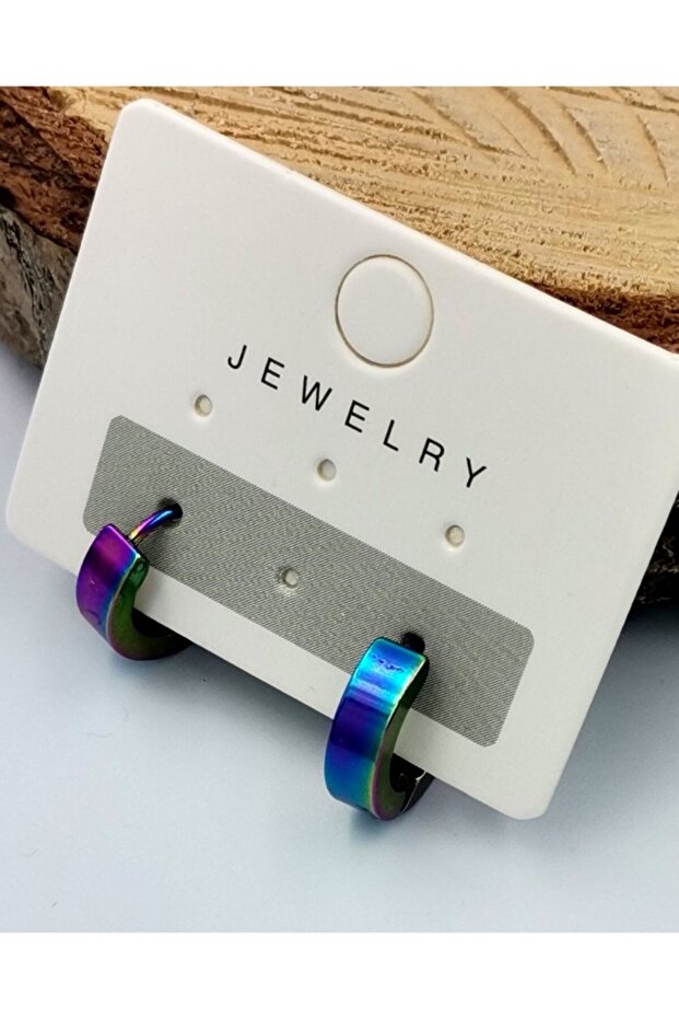 316 L Steel Hoop Earrings