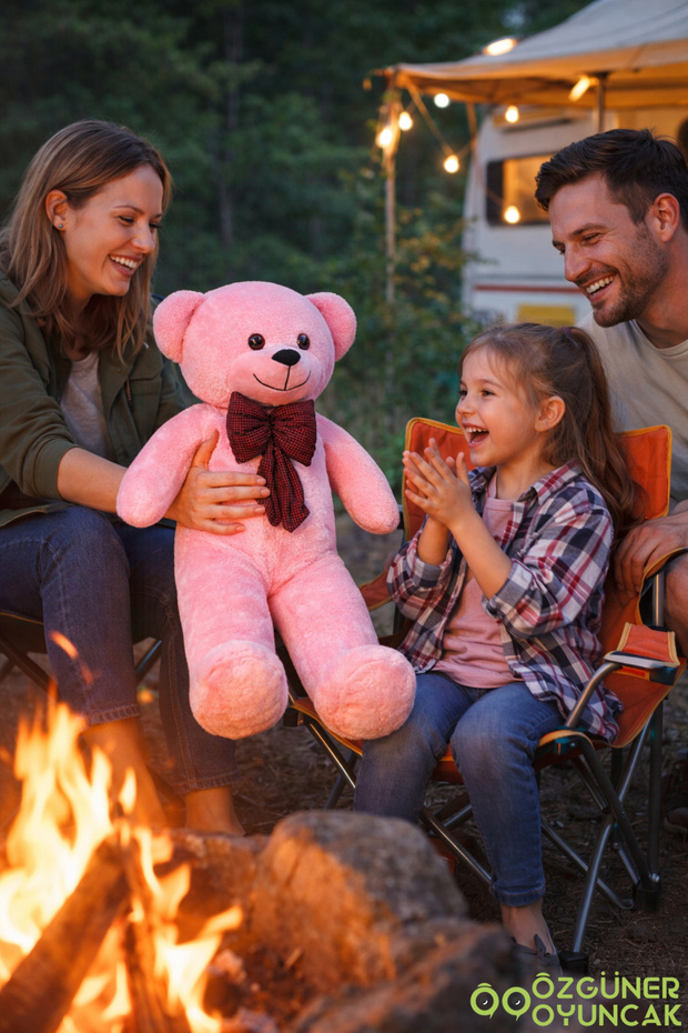 104 Large Plush Teddy Bears with Bow Ties – Gift for Loved Ones, Children, and Special Occasions