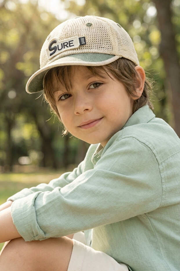 Natura Air Lightly Textured Unisex Children's Hat (4-7 Years)