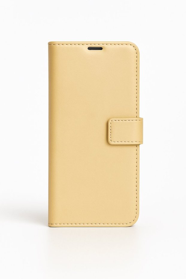 Oppo Realme C25 Wallet Stand Cover Case Gold