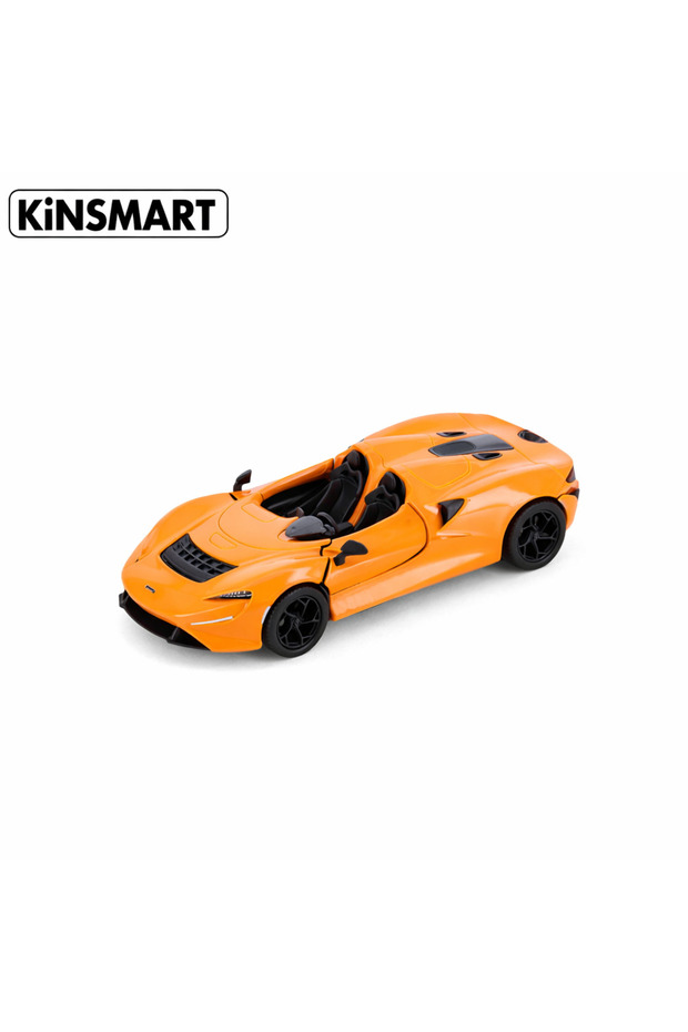 1:36 Scale Pull Back Action McLaren Elva Diecast Collectible Toy Car-Orange