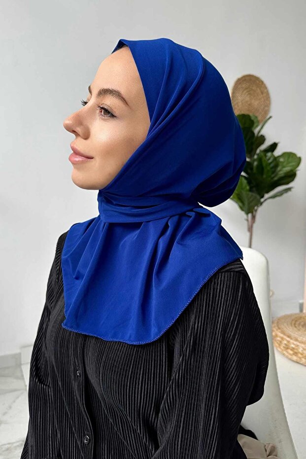Snapback Bonnet - Saks Blue - 3