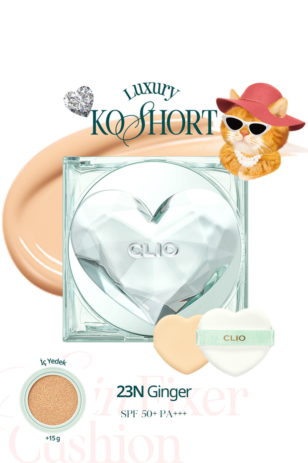 Special Design Lasting, Matte Cushion Kill Cover Skin Fixer Cushion+ Refill 23Nginger Luxury Koshort