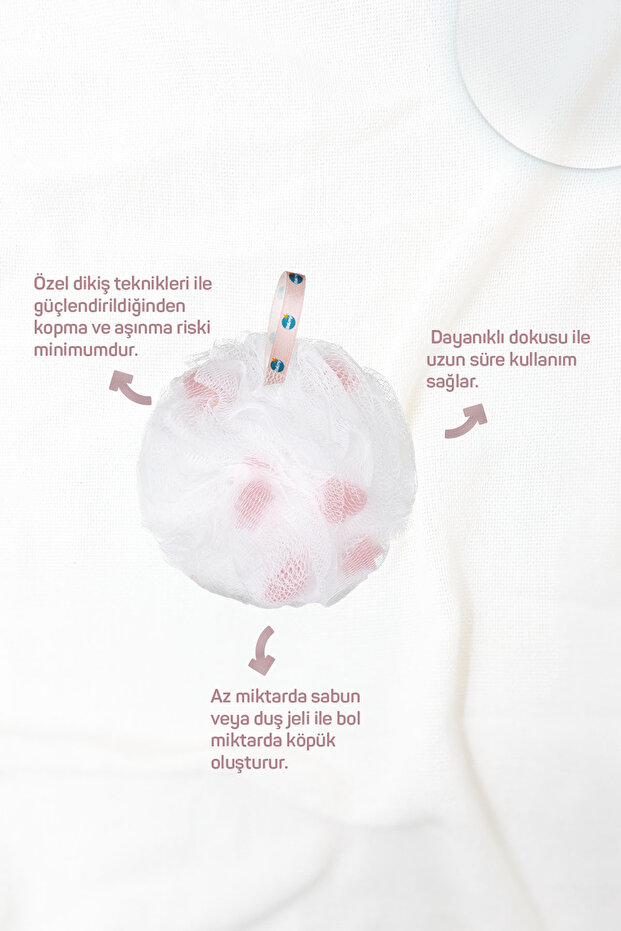Banyo Lifi Large Pembe Yıldız - 5