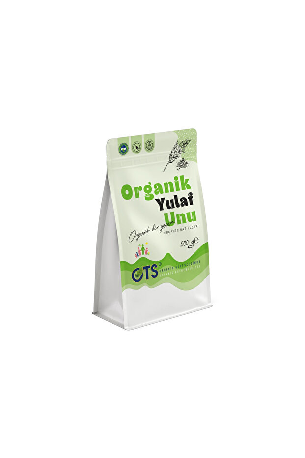 OTS Organik Yulaf Unu 500 gr (Organik Sertifikalı, Pestisit Analizli)