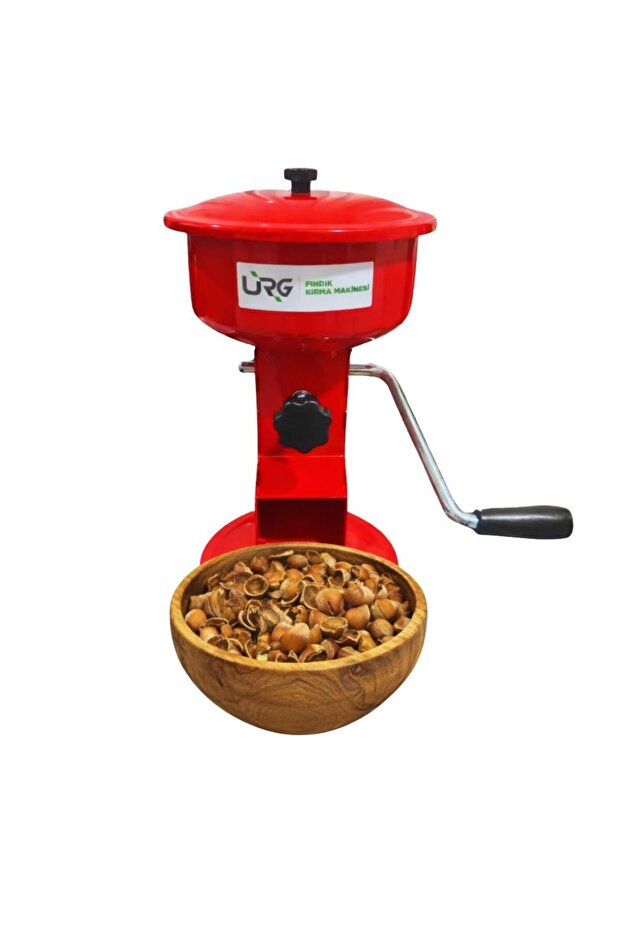 Practical Home Type Metal Nut and Walnut Cracking Machine Red - 4