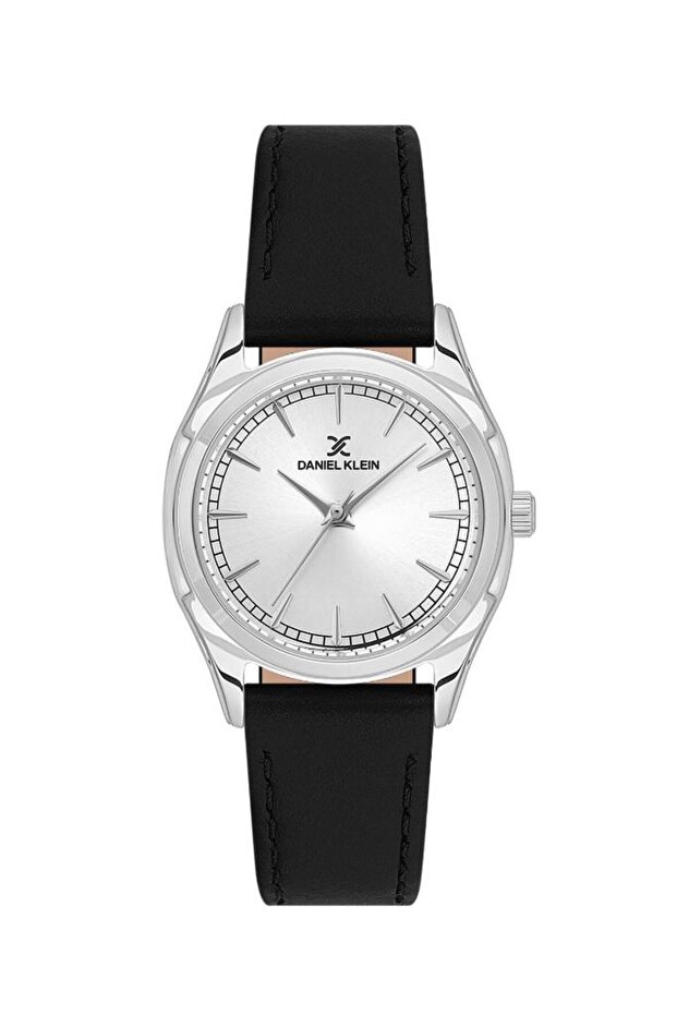 Dk.1.13761-1 Leather Cord Water Resistant Black Women's Wristwatch