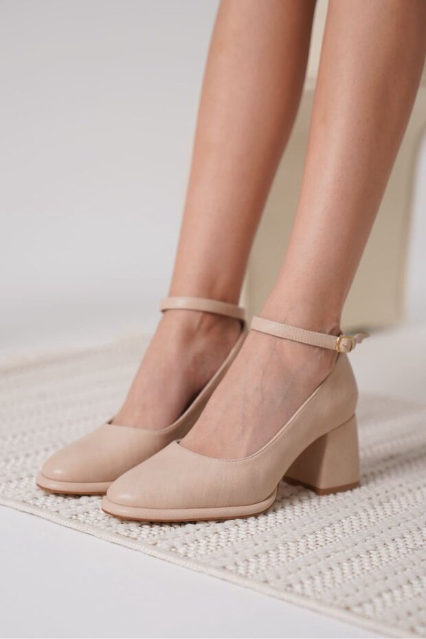 Women's matte nude high heeled shoe tr18ms06b