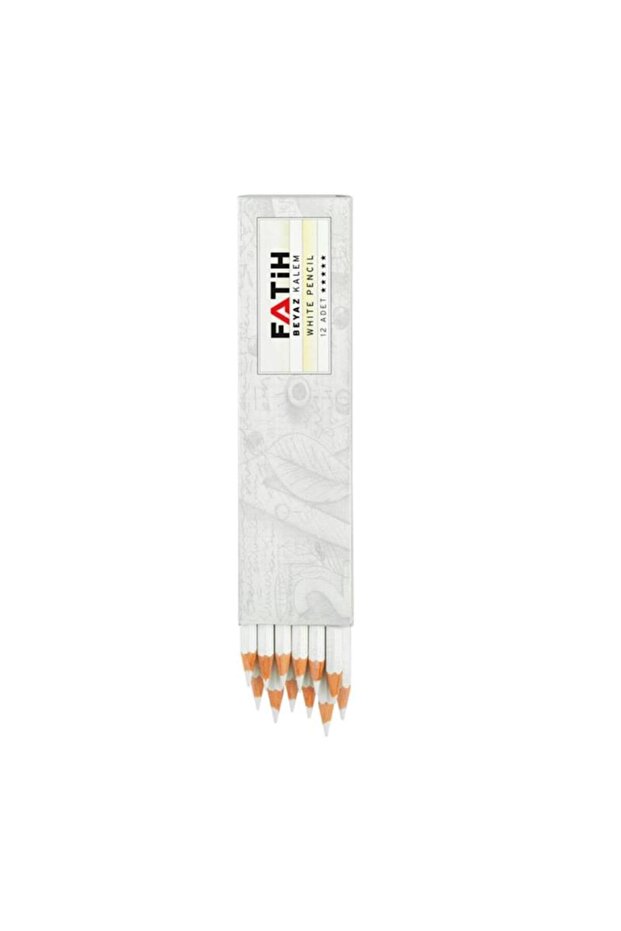 Fatih White Copy Textile Marker Pen 12 Pack