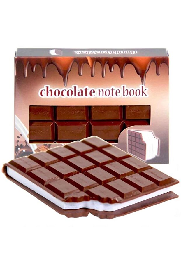 Chocolate Notebook Chocolate Looking Notepad - 2