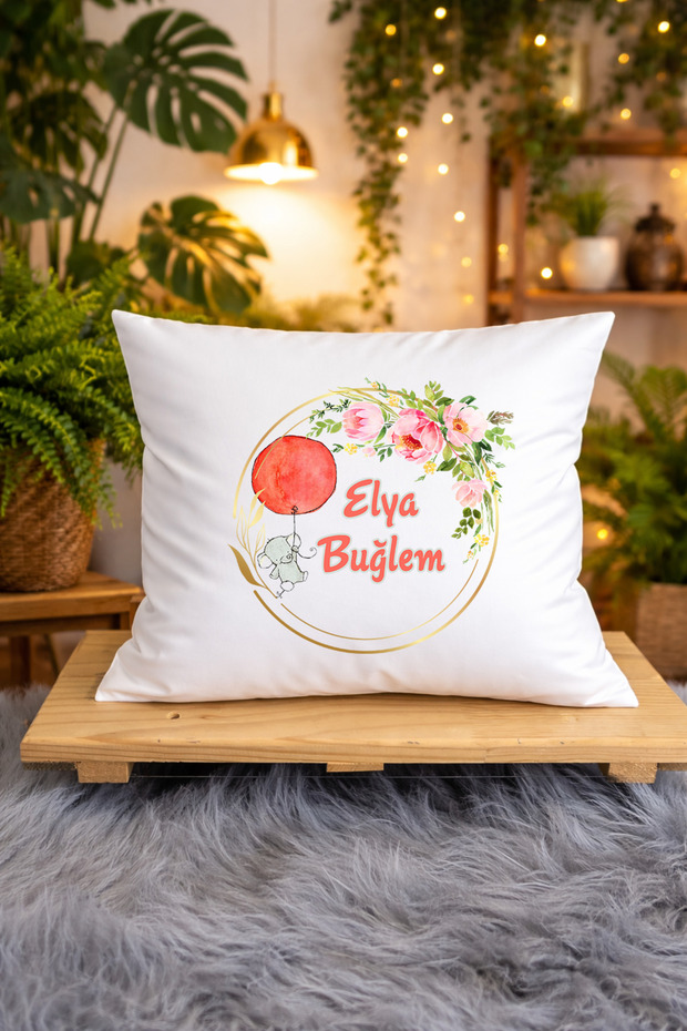 Personalized Name-Customized Jewelry and Baby Pillow