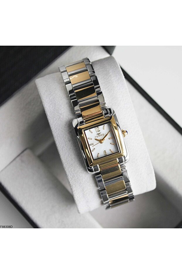 F88308D Women's Wristwatch with Steel Strap
