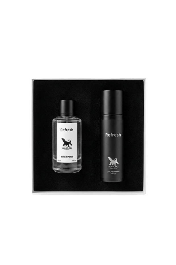 طقم ريفريش كومودو (عطر 100 مل + أول أوفر سبراي 100 مل)