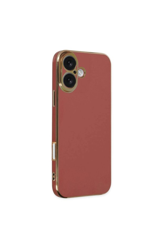 Apple iPhone 16 Case Volet Silicone - Red