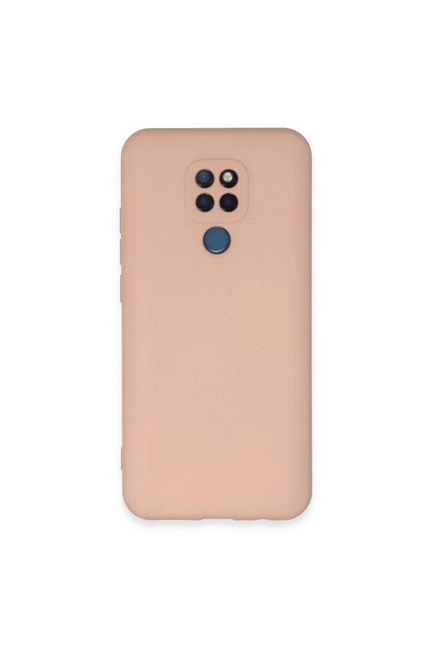 General Mobile Gm 20 Case Nano Velvet Silicone Inside - Powder