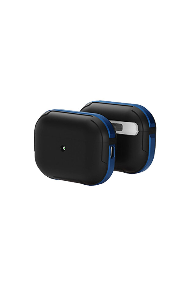 حافظة Airpods 3 (الجيل الثالث) Mo-a8 Armor - أزرق داكن ILKEL-RSITDK4