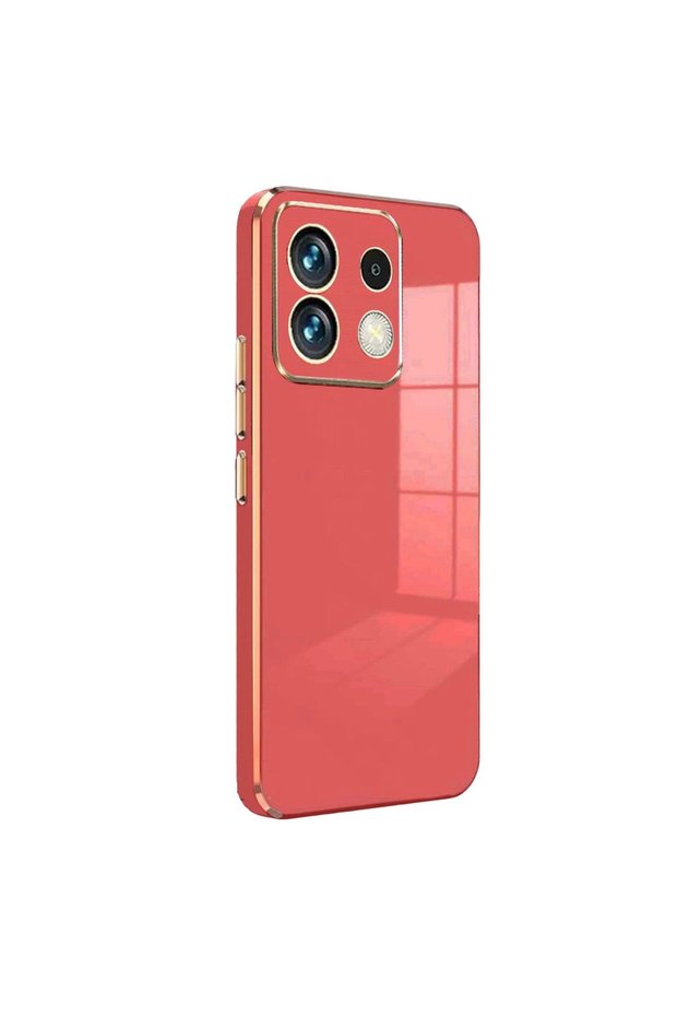 Xiaomi Poco M6 Pro 4g Case Volet Silicone - Red