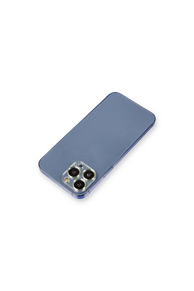 Apple iPhone 12 Pro Metal Camera Lens Protection Glass - Light Green