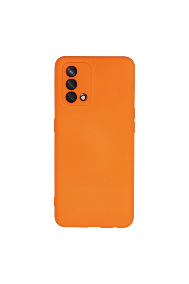 Oppo A74 4g Case Nano Velvet Silicone Inside - Orange