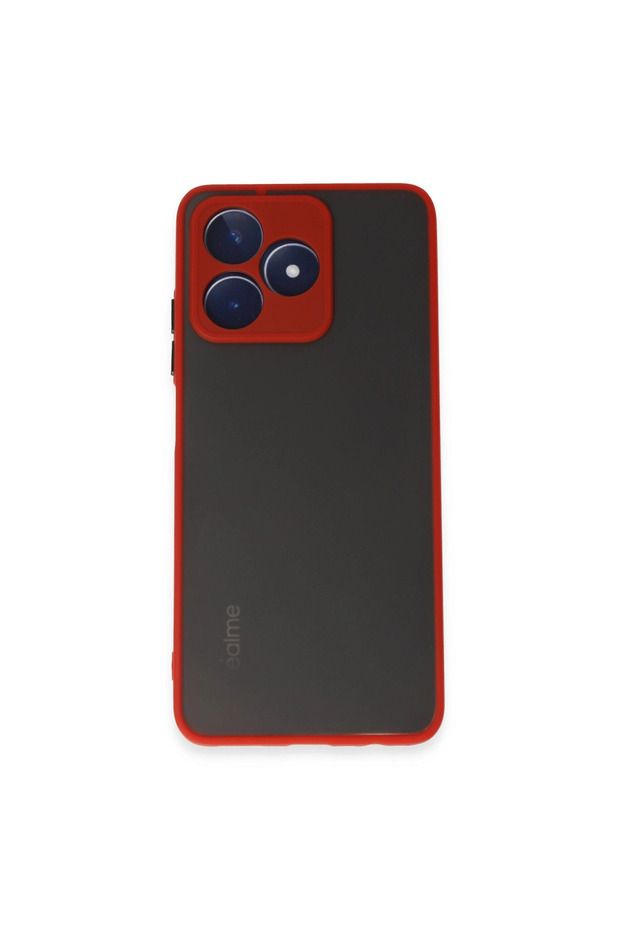 Realme C53 Case Montreal Silicone Cover - Red