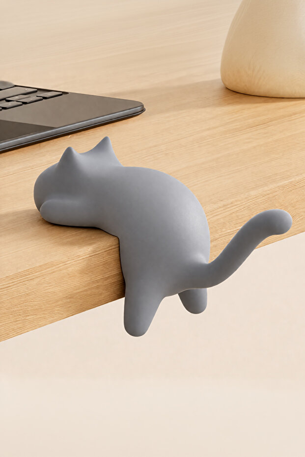 حامل حقائب الطاولة على شكل قطة لطيفة