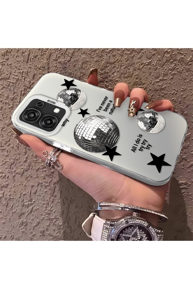 Oppo A6 Pro 4G/5G Compatible High Quality Plain Case, Silicone Shockproof Fashion
