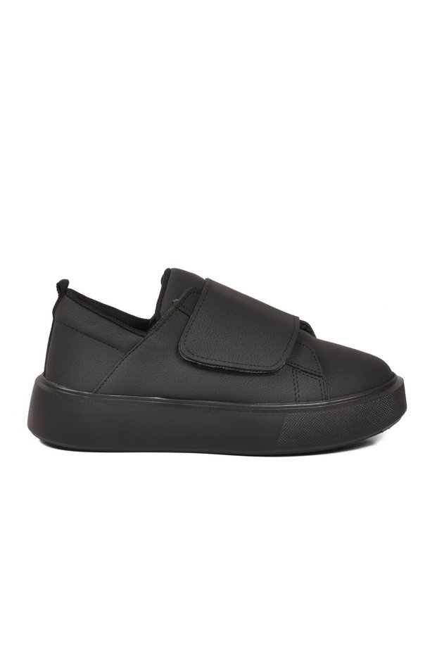 Black Velcro Women's Sports Shoes