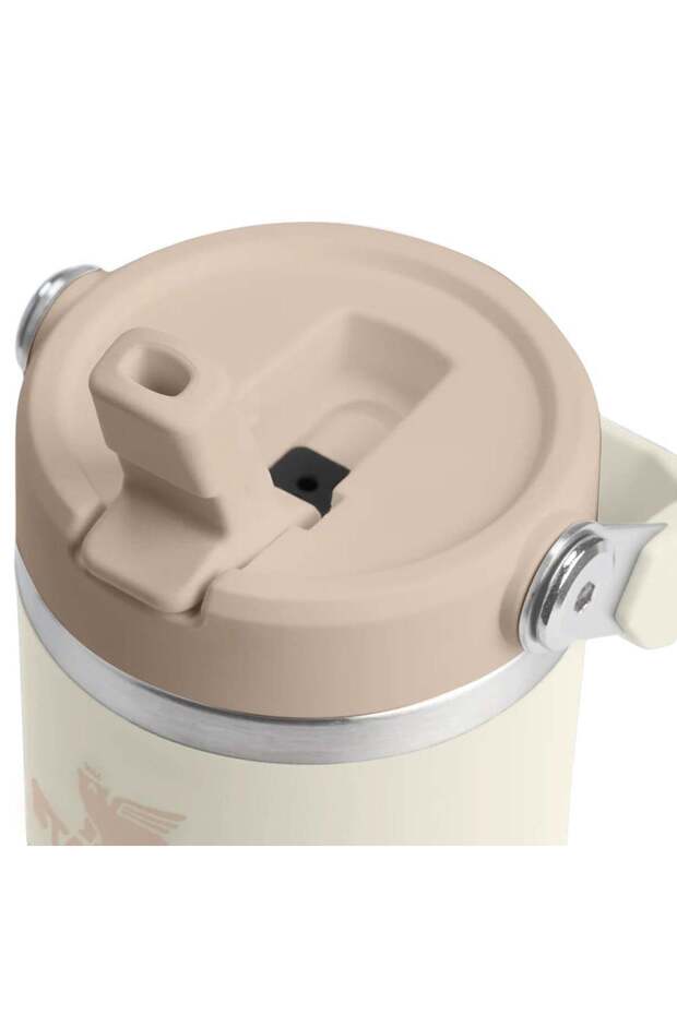 The IceFlow™ Flip Straw 2.0 Tumbler 0.41L / 14oz Cream Termos - 3