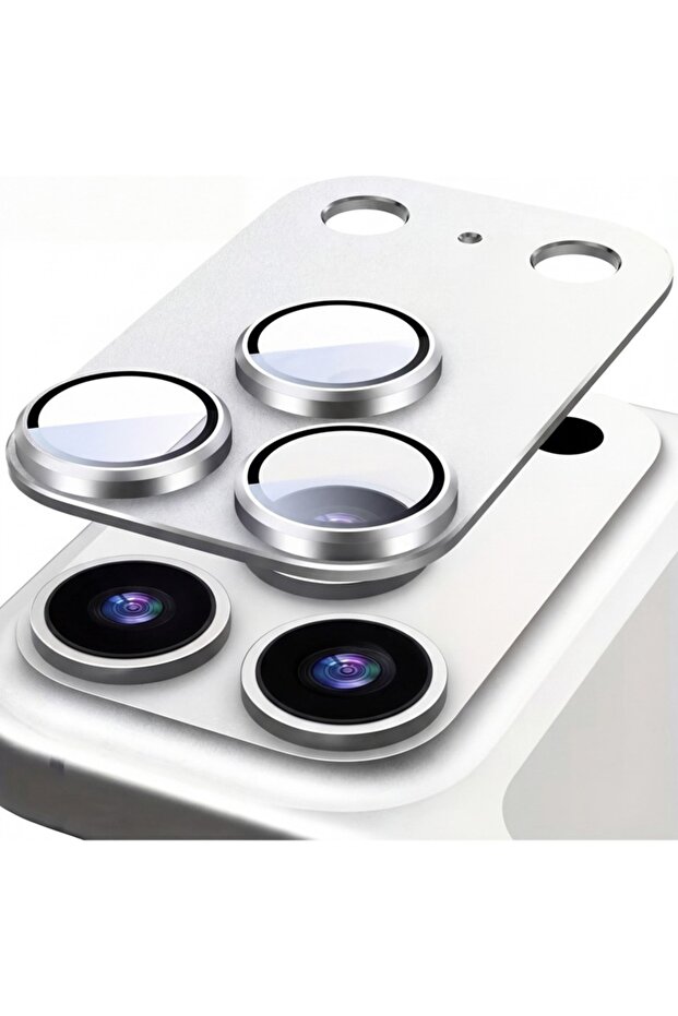 واقي عدسة الكاميرا الأصلي لهاتف iPhone 17 Pro Max Premium AR+ AF+ مع إطار ناعم وحماية كاملة