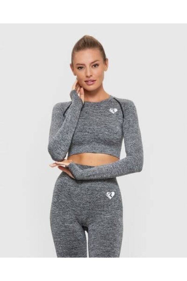 Crop Top Gray