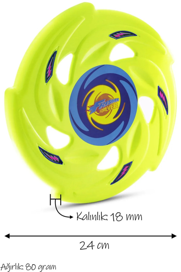 24 cm Professional Flying Frisbee Disc-Durable Plastic–Outdoor Game Disc for Park,Beach and Garden
