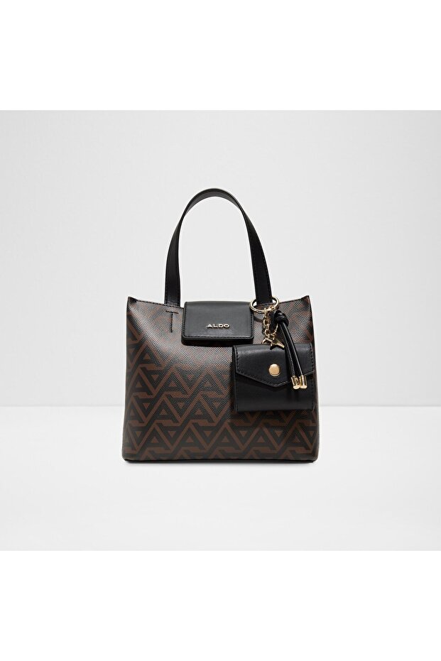 Caliora Womens Brown Satchel