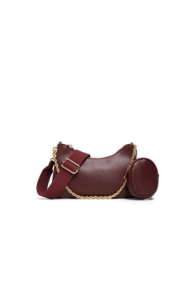 Adreddia Womens Red Shoulder Bag