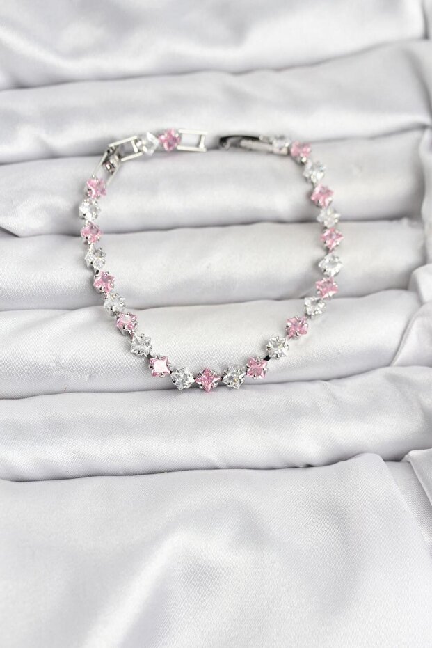 Square Zircon Stone Women's Bracelet