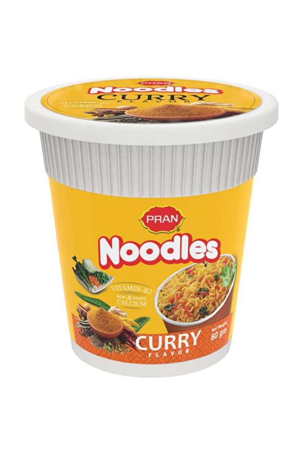 Noodles Cup Curry 60g,Carton of 48pcs