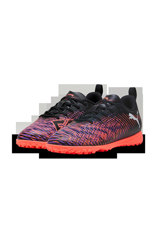 FUTURE 8 PLAY TT Jr أسود-PUMA أبيض