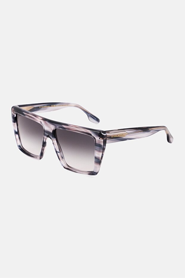 Women VB686S 035 Square Sunglasses, Grey - 3