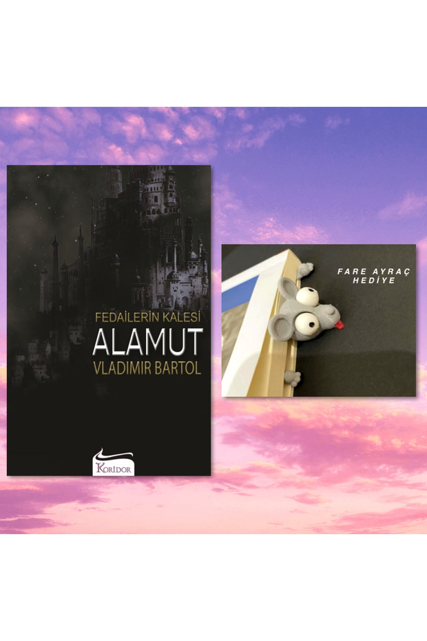 FEDAİLERİN KALESİ ALAMUT / Paperback / Mouse Figure Bookmark Gift