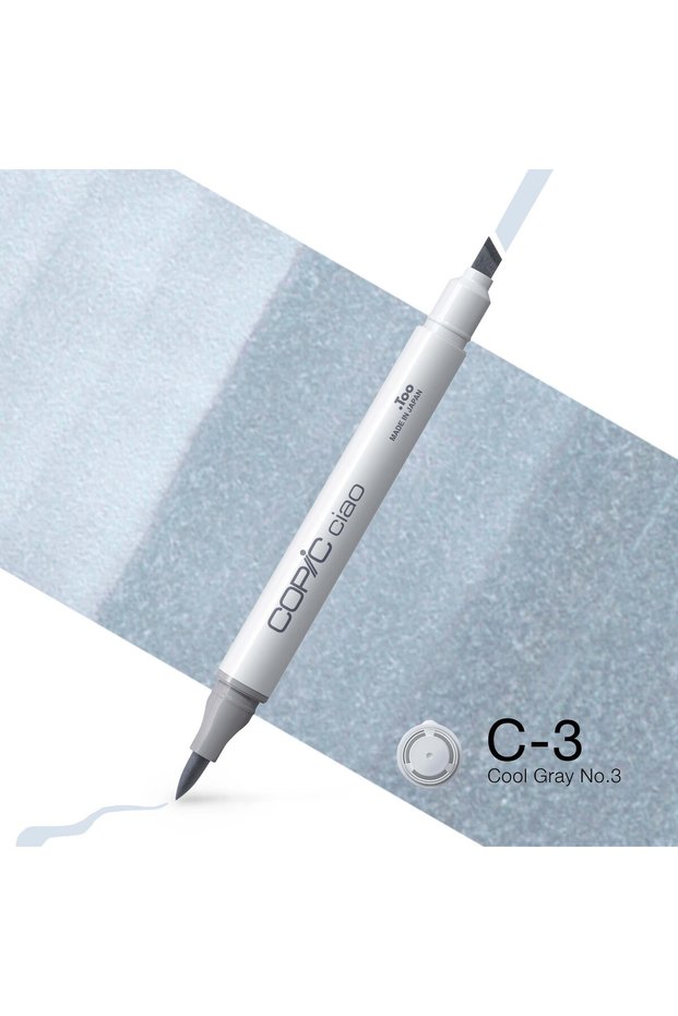 CIAO MARKOR C-3 (COOL GRAY NO. 3)