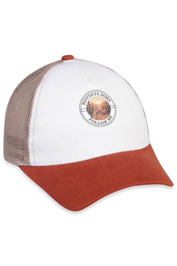 Desert 6-9 Years Old Children's Boys' Cap Hat - White