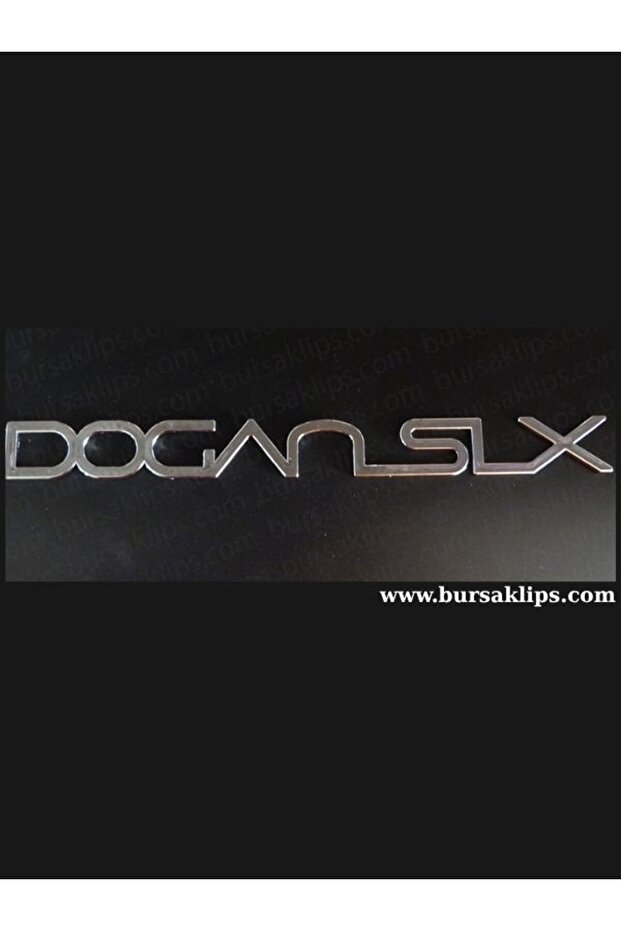 3850- Tofaş Doğan Slx Bagaj Yazi Y.M. Chrome Plating