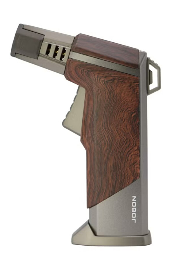 Cigar Lighter Windproof Outdoor Refillable Torch Lighter for Cigar, BBQ, Kitchen & Camping