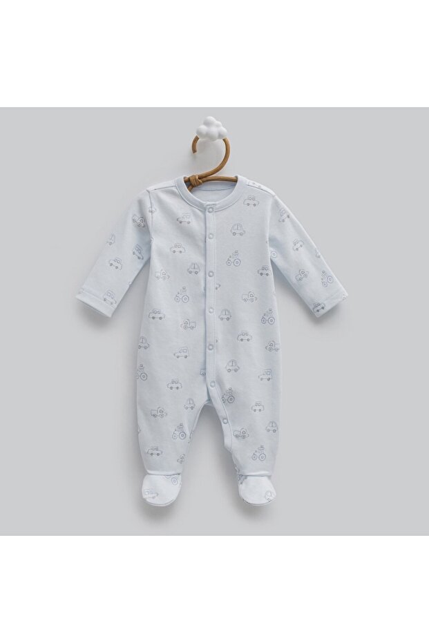 Patterned Baby Romper Te2218