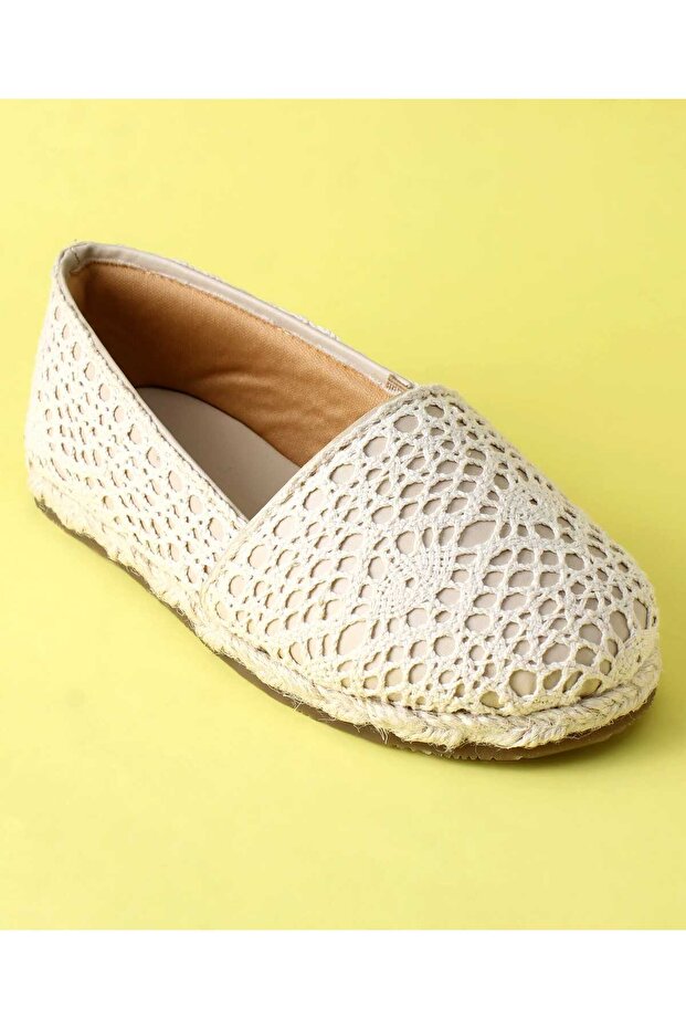 Slip On Solid Mojaris - Beige - 3
