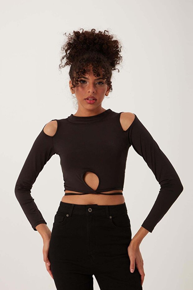 Women's Allegro Crop Black
