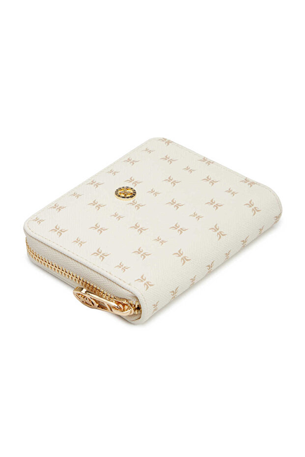 Beige Print Women's Wallet - S1Cb00055822-U4A