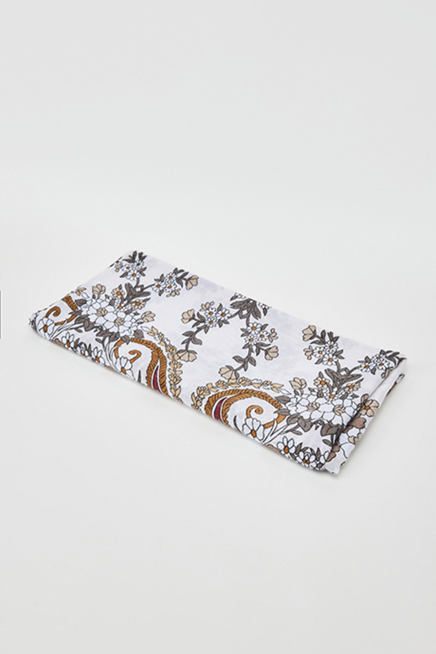 Paisley Patterned Scarf - 2