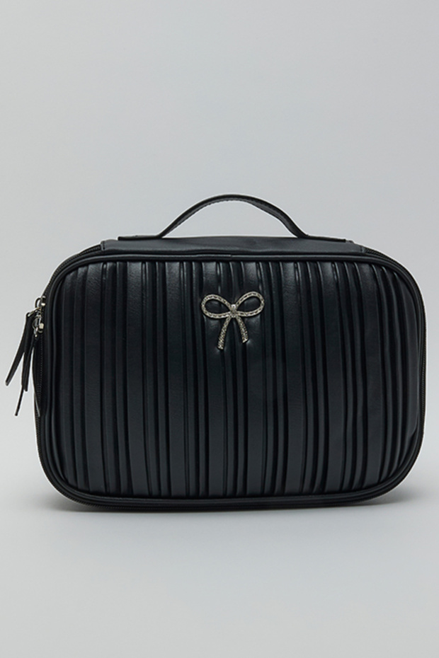 Pleated Cosmetic Pouch