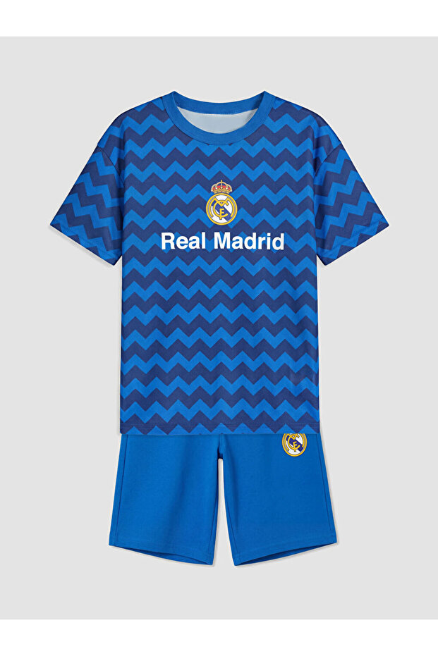Esvab • Modern & Distinctive Fan Printed Boys' Shorts Set