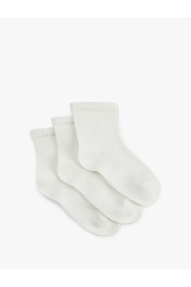 Cotton 3-Piece Sock Set